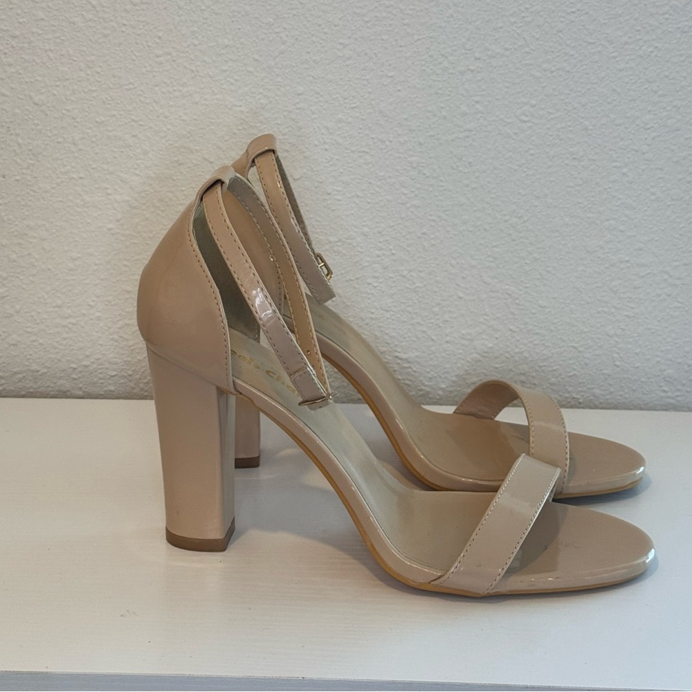 Nude heels size 10